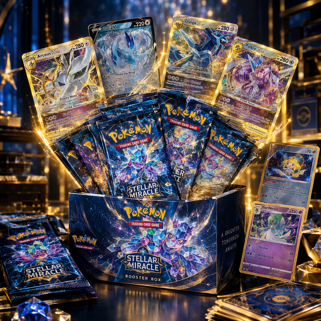 Pokémon TCG Stellar Miracle - Unboxing